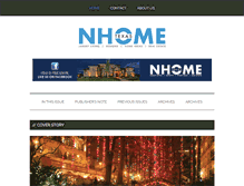 Tablet Screenshot of nhometx.com